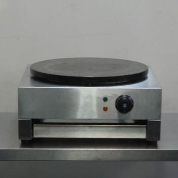 業務用 電気 クレープ 焼 器 CF 1 100 V 1450 W cm 14 8 kg φ400厚20 mm ガレット クレープ焼き機