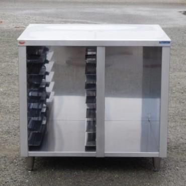 マルゼン MBK-5 ベーカリー オーブン 架台 ステンレス 作業台 W 900 D 800 H 830 mm スチコン 天板7段収納 MBCO-5 E MBDO-5 MBDO-D 5