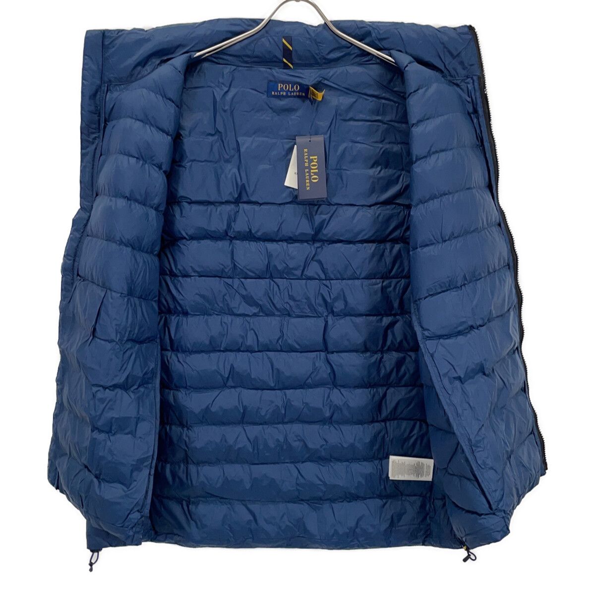 POLO RALPH LAUREN ポロ ラルフローレン ﾈｲﾋﾞｰ 中綿 ﾛｺﾞ ﾍﾞｽﾄ XXL