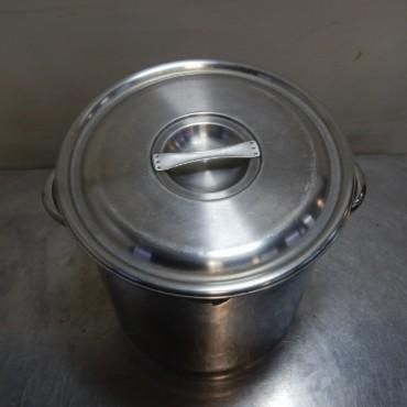 EBM ステンレス 寸胴鍋 両手 ふた付 30 cm 外寸φ317 H 303 mm手40 内寸φ300 300 mm 20 L 3.24 kg