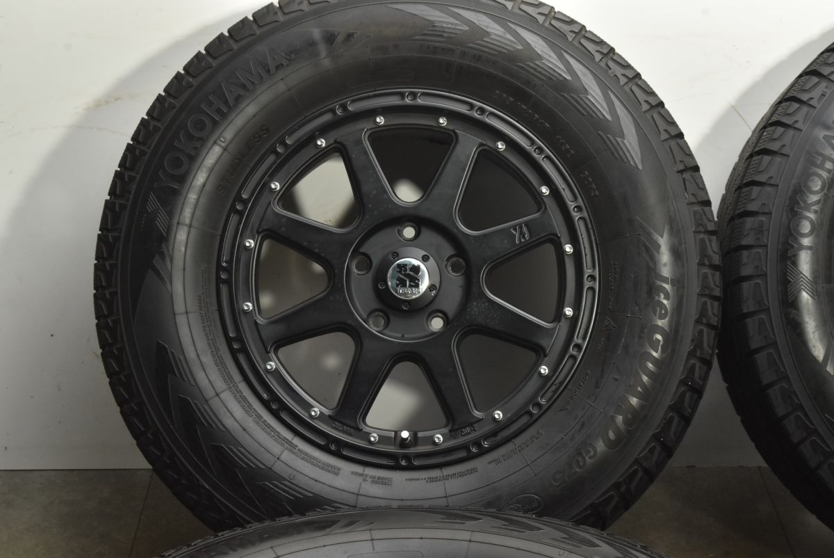  サイズ MLJ XTREME-J 17 in 7.5 J 40 PCD 127 ヨコハマ アイスガード G 075 265|70 R JEEP ジープ JK JL ラングラー バリ溝 17インチ タイヤ ホイールセット