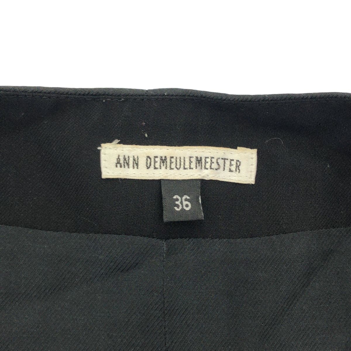 ANN DEMEULEMEESTER アンドゥムルメステール ロングジレベスト 21-31