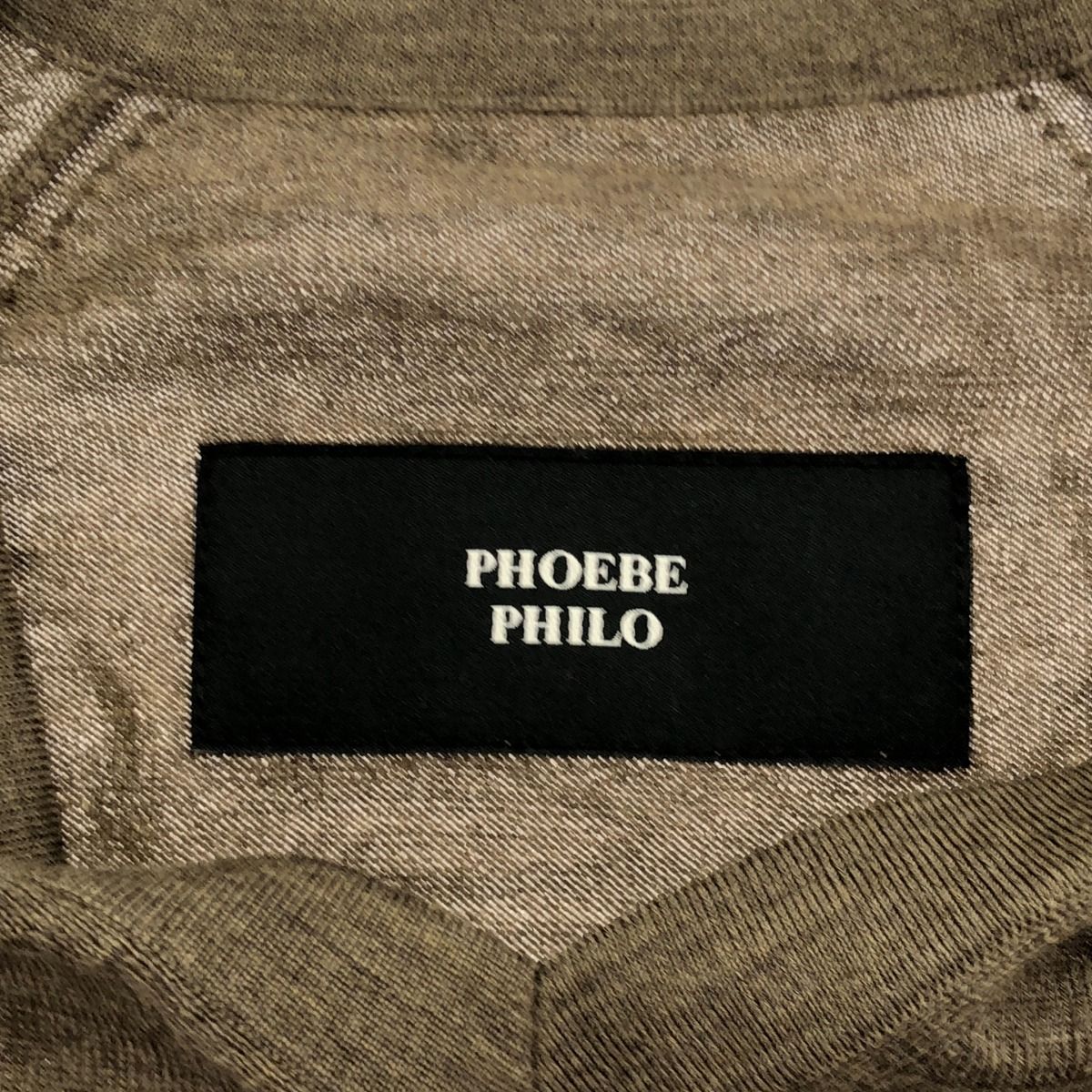 PHOEBE PHILO フィービーファイロ 25AW SHRUNK V-NECK SWEATER Vネック