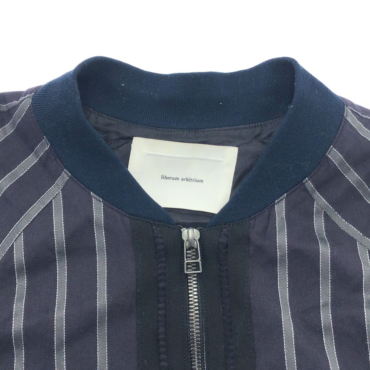 liberum arbitrium リベルム アルビトリウム 17SS ストライプボンバー 