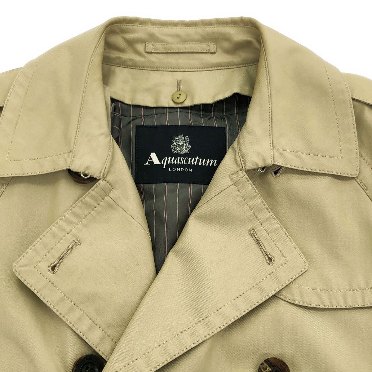 Aquascutum アクアスキュータム ライナー付トレンチコート 1451001-83 