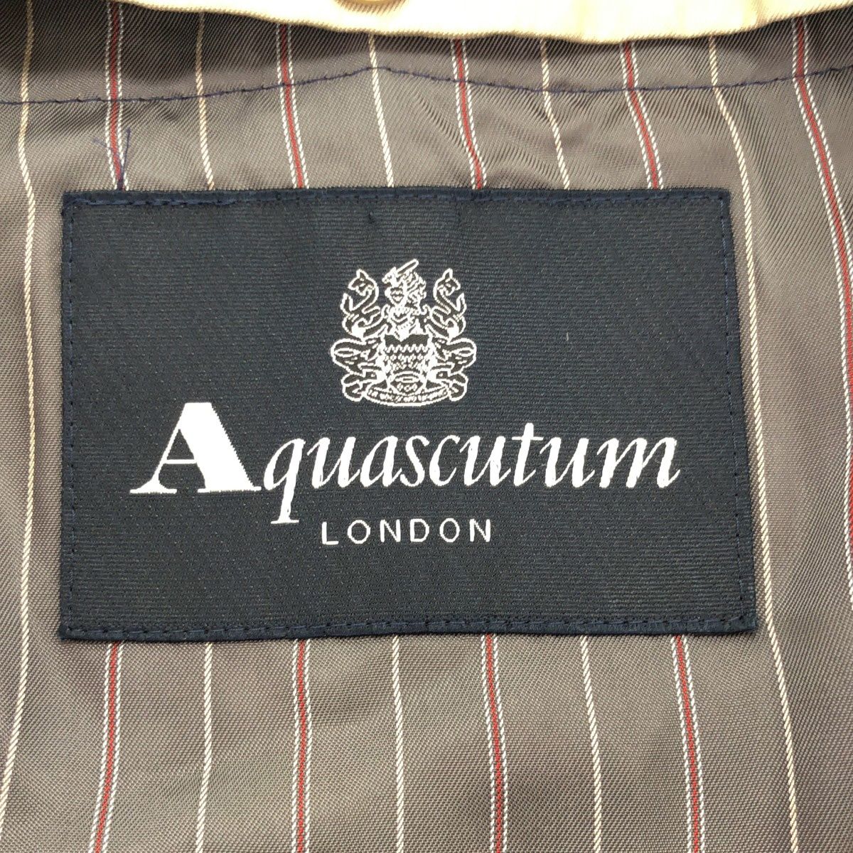 Aquascutum アクアスキュータム ライナー付トレンチコート 1451001-83 