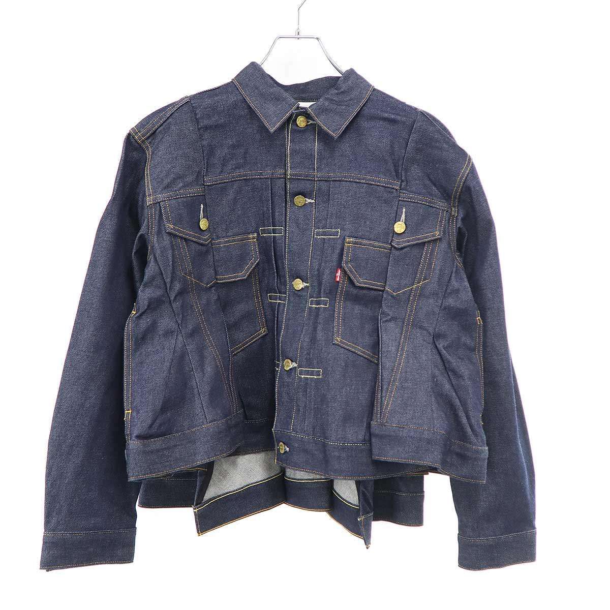 sacai×Levi’s サカイ リーバイス 25 SS Women s Denim Jacket デニムジャケット 25-07781 インディゴブルー 2