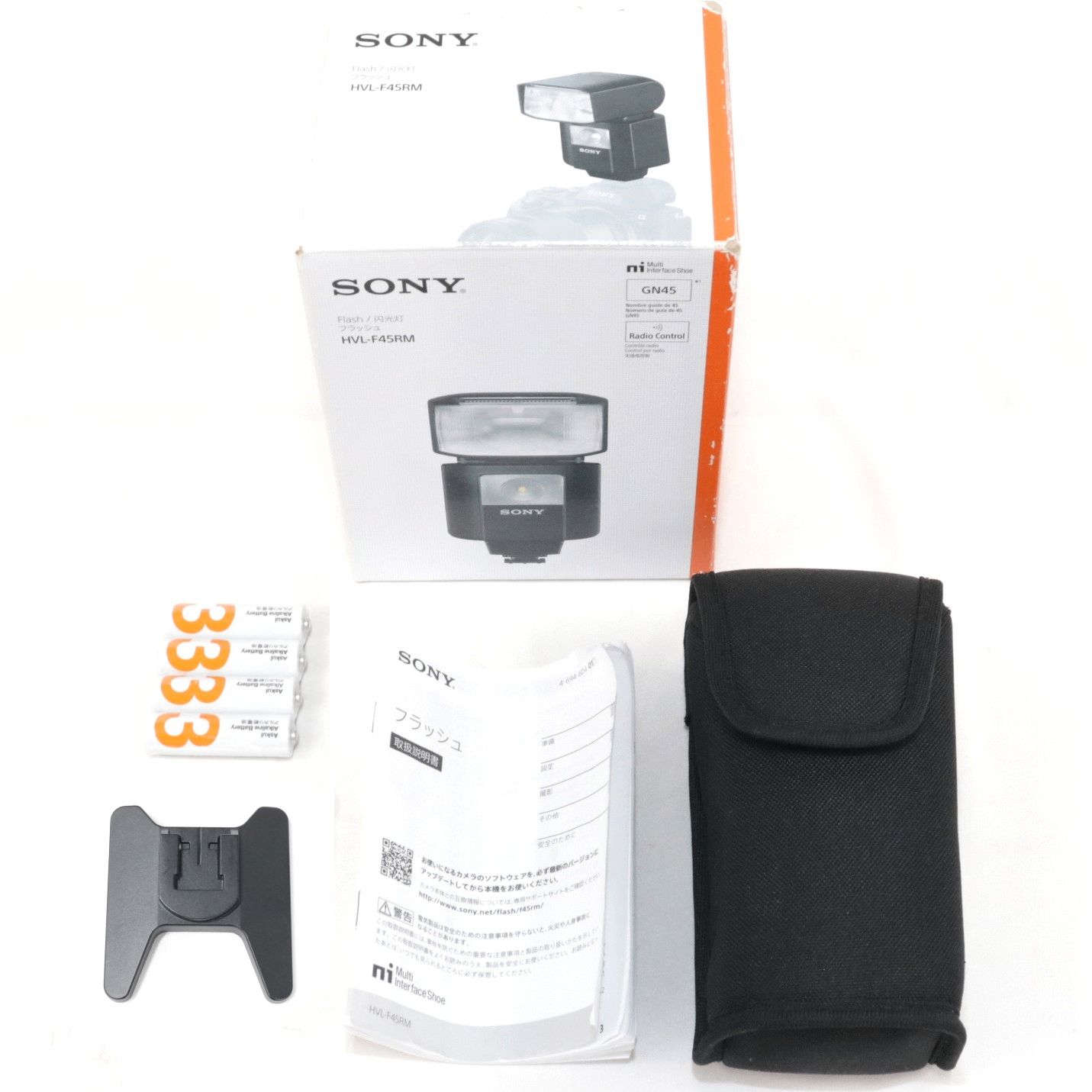 ソニー LED搭載大光量フラッシュ HVL-F 45 RM hvl-f 可 C