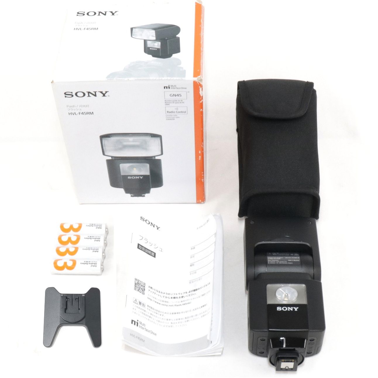 ソニー LED搭載大光量フラッシュ HVL-F 45 RM hvl-f 可 C