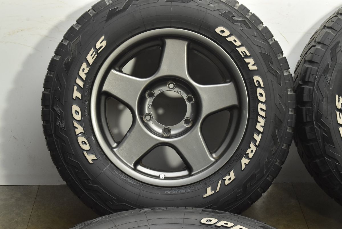  プラド ハイラックス等に エンジニアリング ブラッドレー V 17 in 8 J 25 PCD 139.7 トーヨー オープンカントリー R|T 265|65 R 17インチ タイヤ ホイールセット