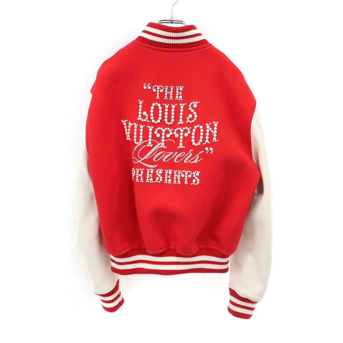 【神崎】ルイヴィトン　スタジャン　バーシティジャケット　ヴァージル 神崎様専用】ルイヴィトン スタジャン バーシティジャケット ヴァージル