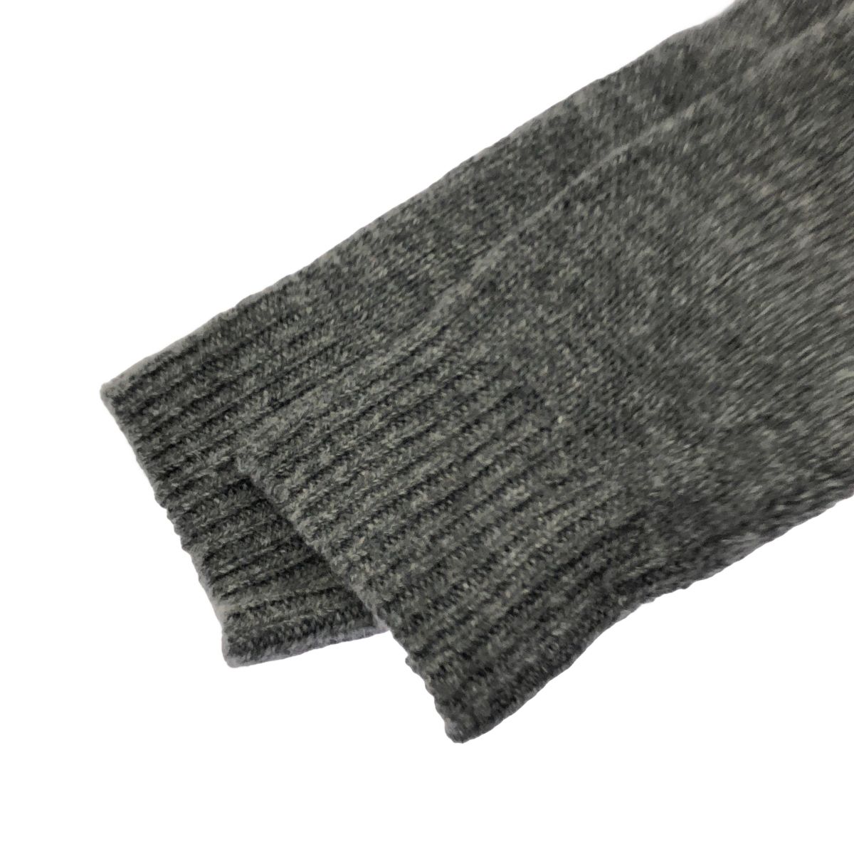 AURALEE オーラリー 24AW WOOL CASHMERE SILK KNIT SHORT P/O ウール