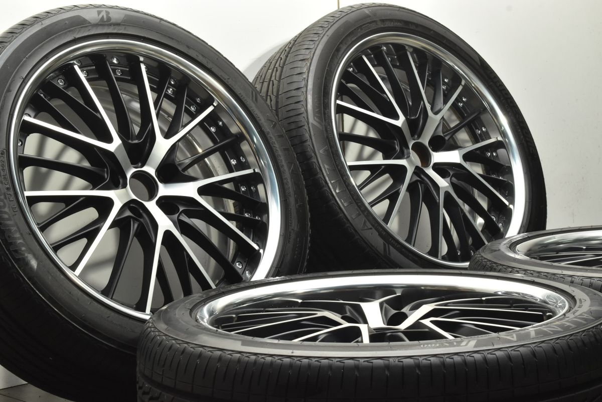 40アルヴェル用 WORK シュバート SG 2 20 in 8.5 J 38 PCD 120 アレンザ LX 100 245|45 R レクサスLM アルファード ヴェルファイア