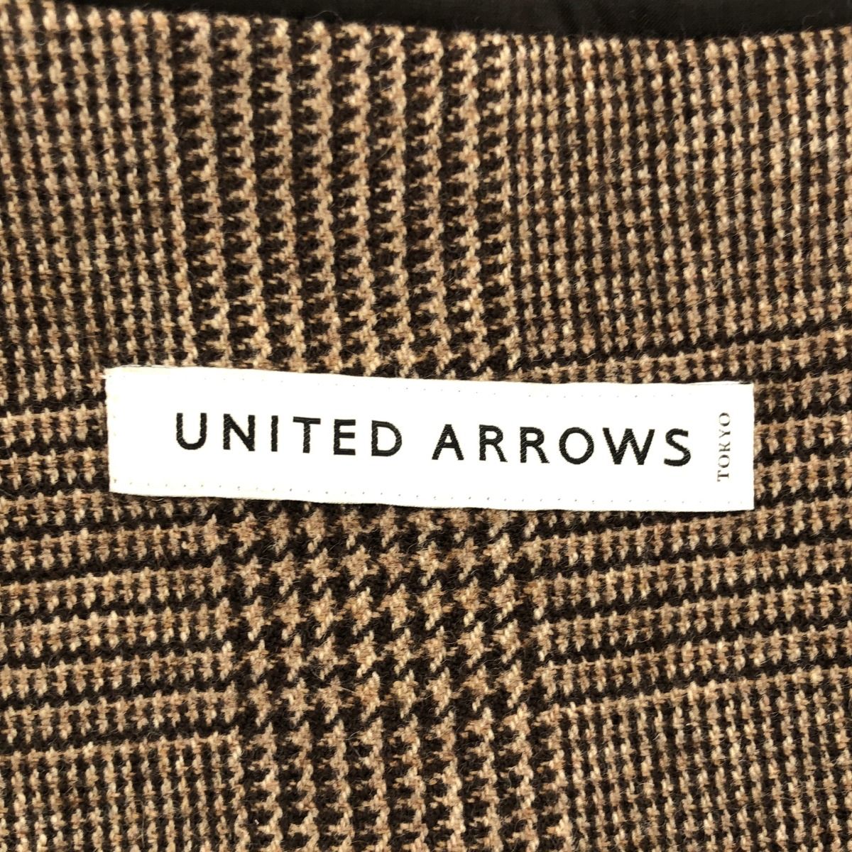 UNITED ARROWS ユナイテッドアローズ オーディナリーグレンプレイド 
