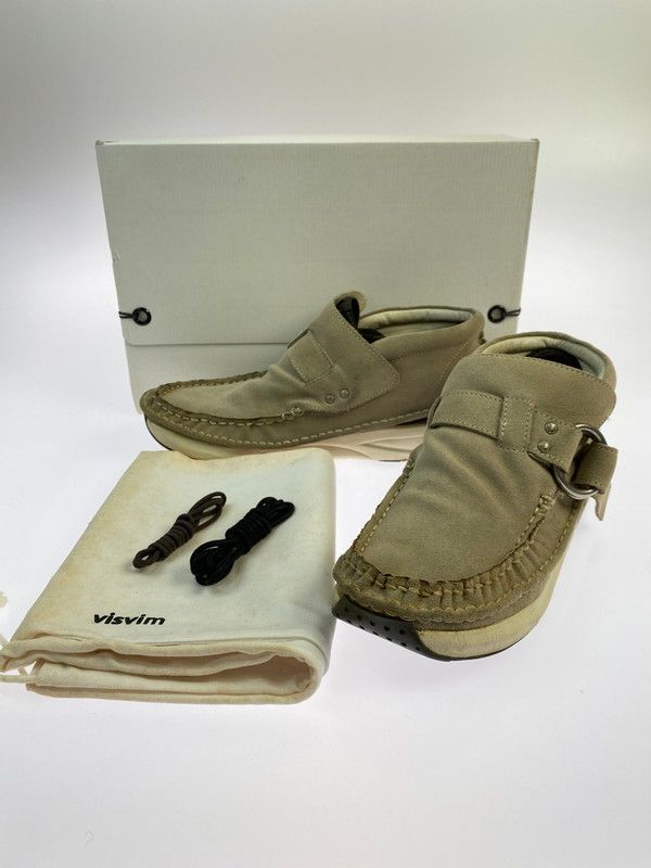 品 VISVIM ビズビム SKYNYRD DOUBLE RING スキニード ダブルリング モカシン スニーカー 靴 163-260107-kk-11-min