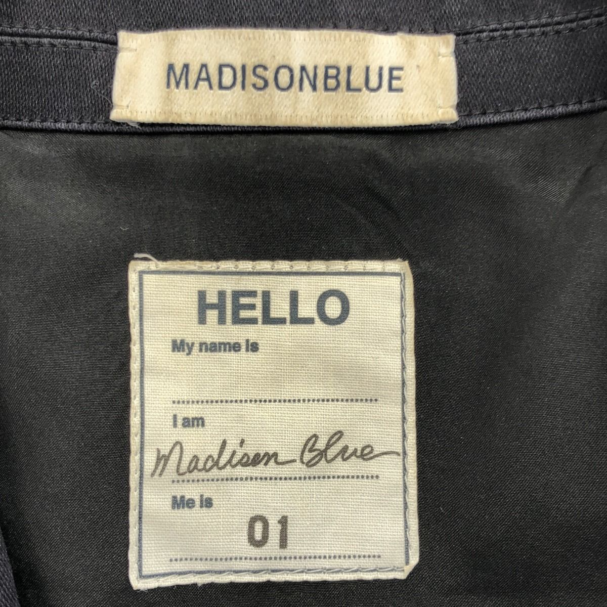 MADISON BLUE マディソンブルー 17SS シルクコットンテーラード 