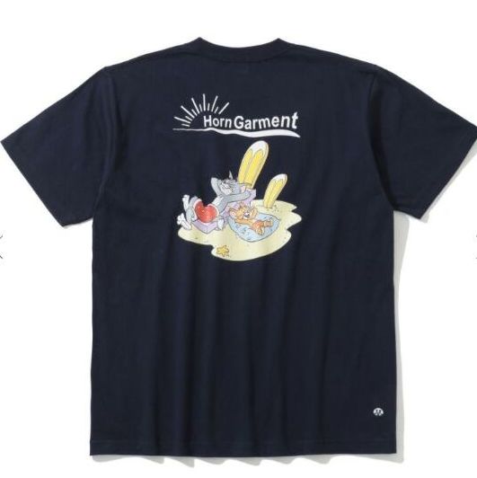 美品❣️ホーンガーメント⭐︎スマーフ シャツ The Smurfs(スマーフ)との初コラボレーションアイテムが登場！ | HORN