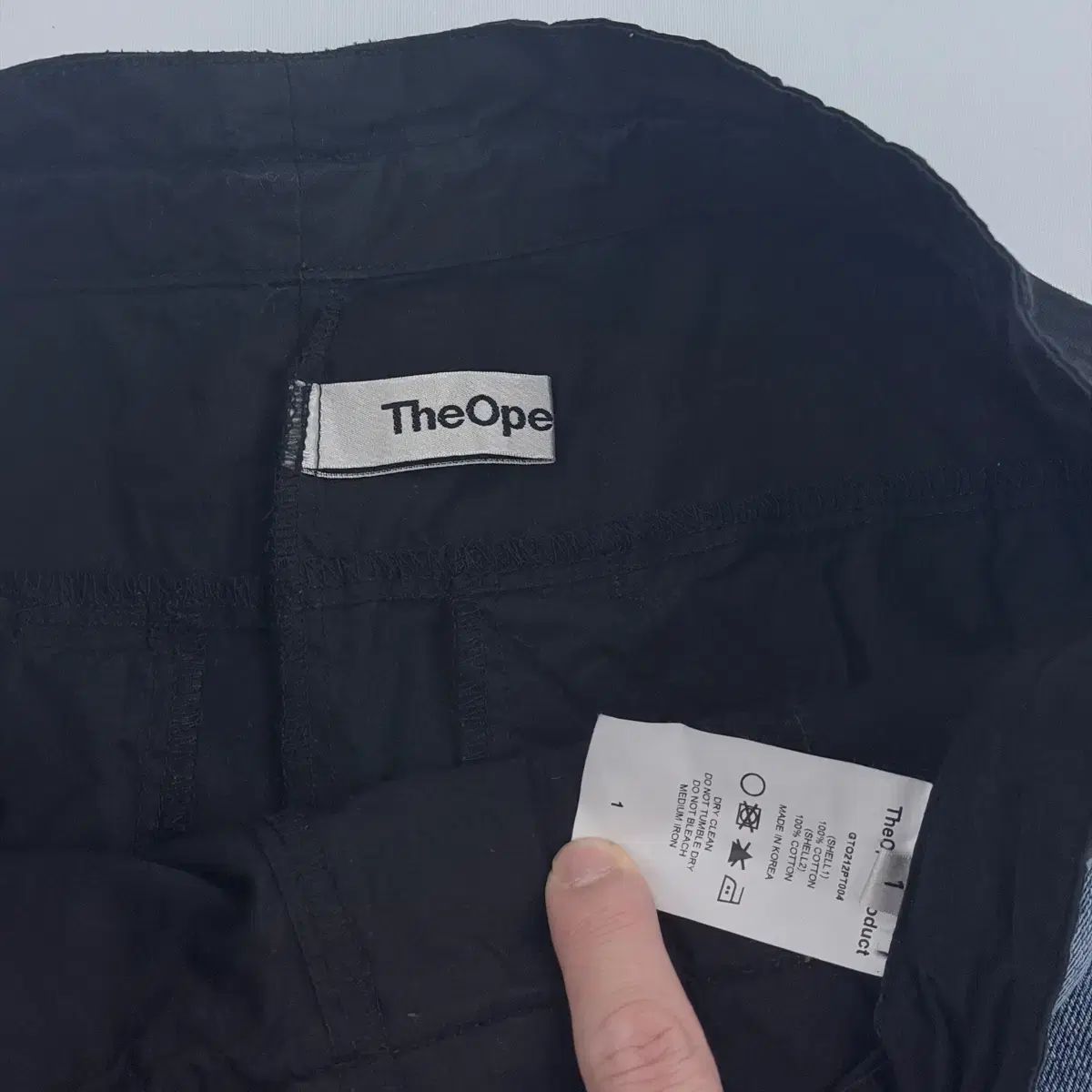  ザオープンプロダクト オープンワイワイ フロントジーン その他 デニム ジーンズ