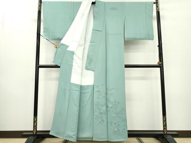 平和屋着物▽中国三大刺繍 スワトウ刺繍 汕頭刺繍 総刺繍 訪問着