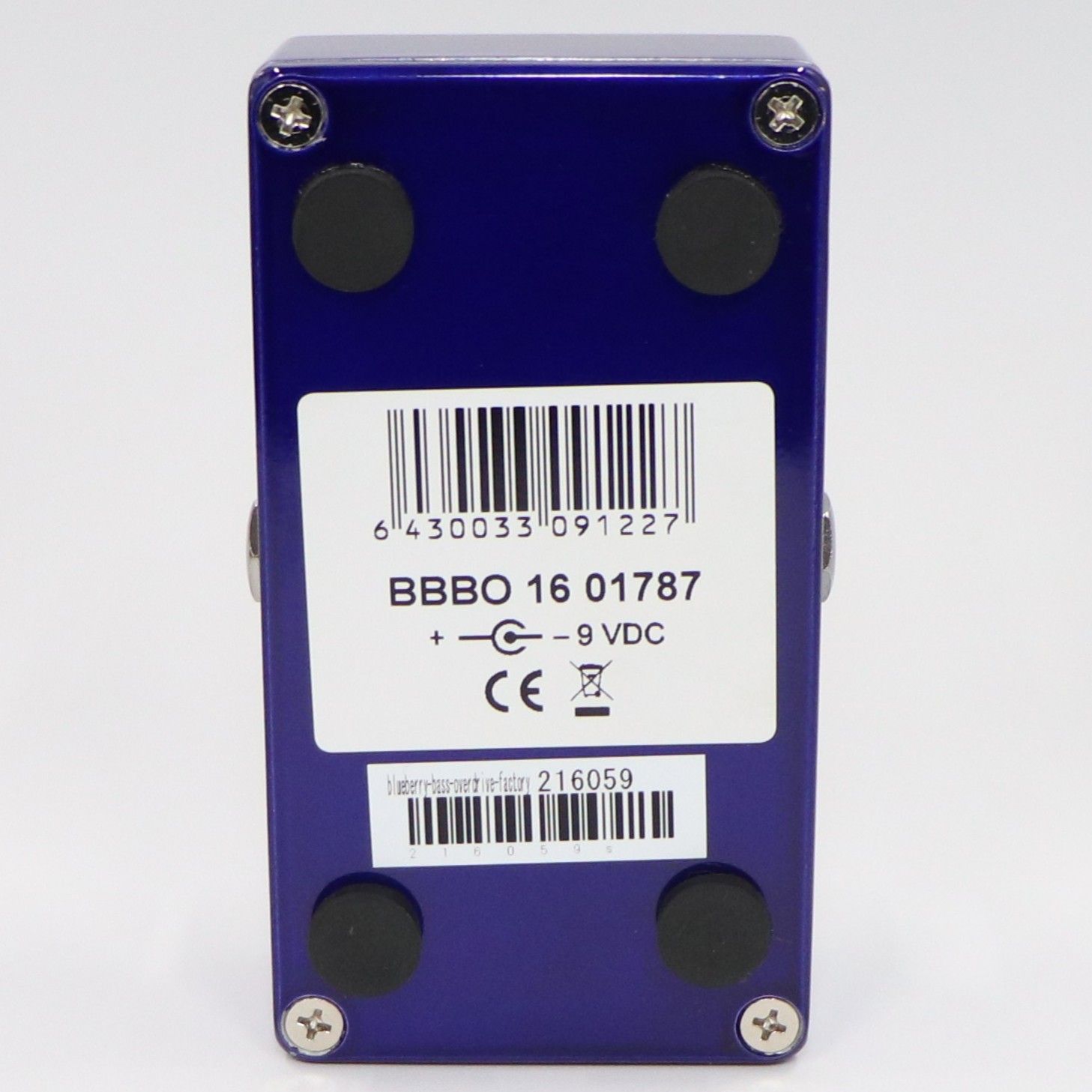 MAD PROFESSOR Blueberry Bass Overdrive Factory ギターエフェクター