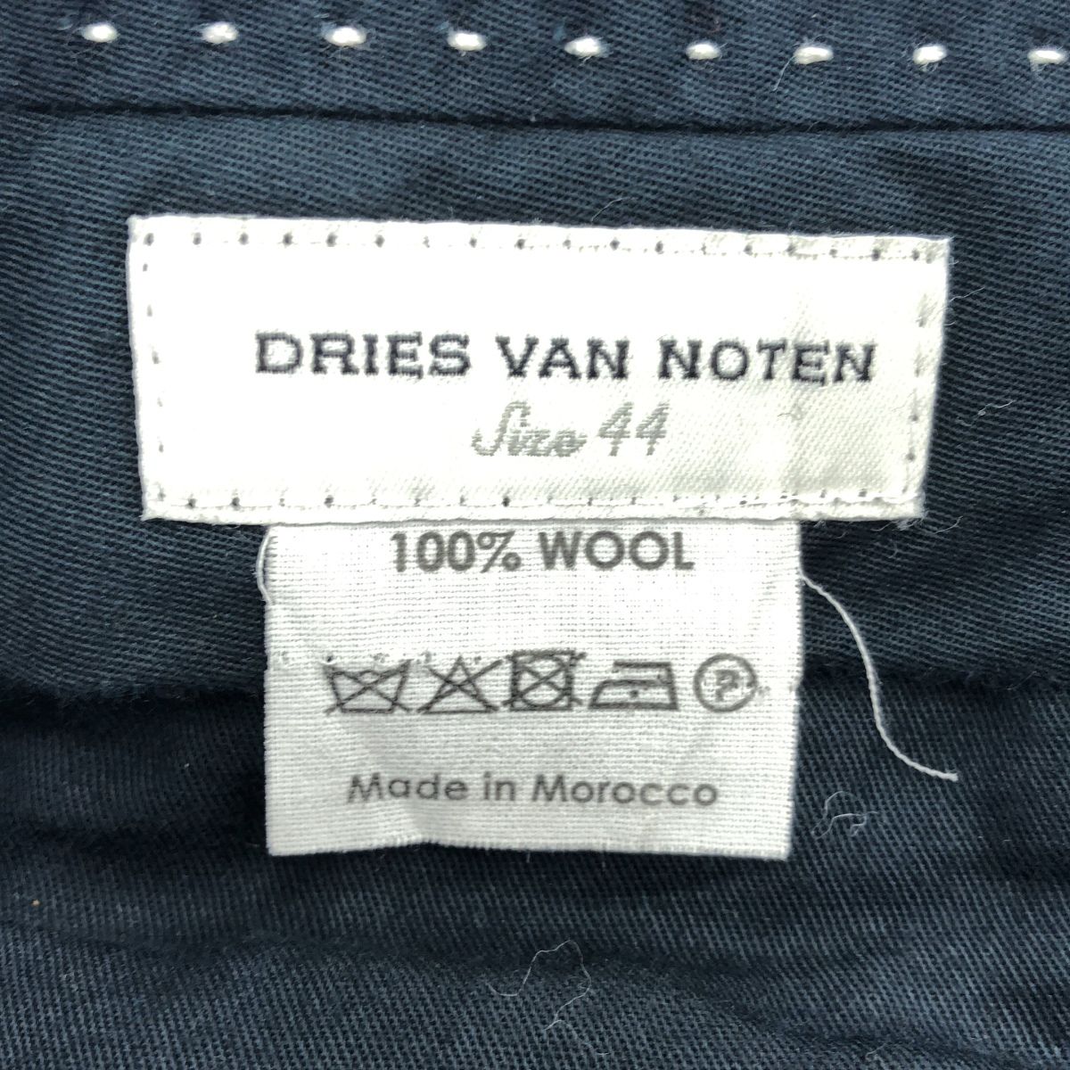DRIES VAN NOTEN ドリスヴァンノッテン ウールテーパードスラックス