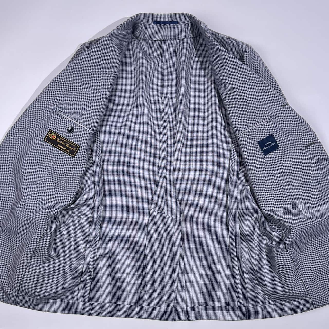 シルク リネン混 SHIPS シップス Tailoring Style Loro Piana