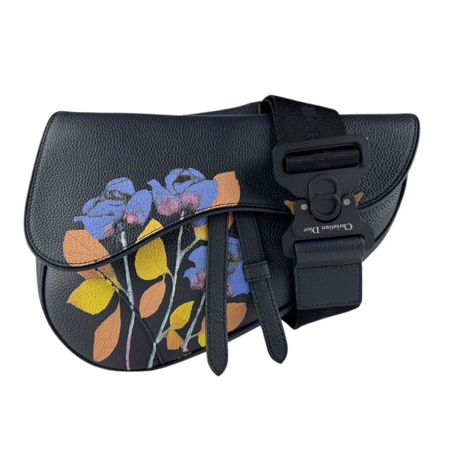 ディオール オム DIOR HOMME ショルダーバッグ Alex Foxton サドルバッグ