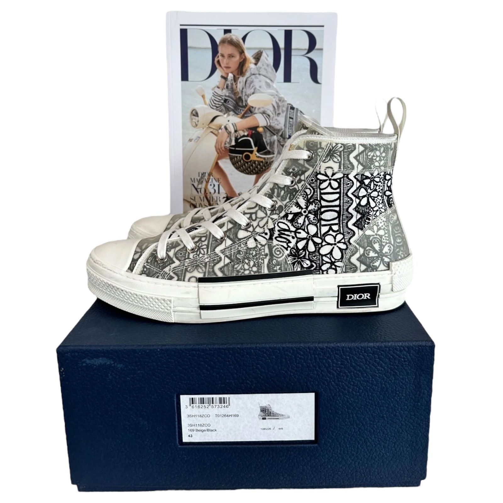 Dior × Shawn Stussy B23 High sneaker - メルカリ