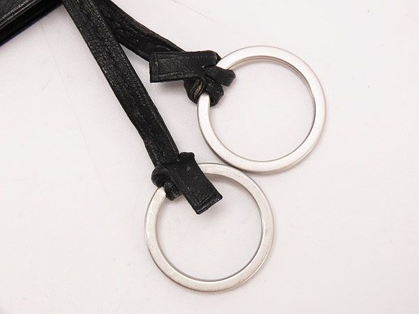 美品】エルメス HERMES ヴィンテージ クロシェット キーリング