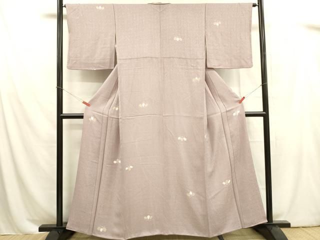 平和屋着物□上質な小紋 絞り 舞花 正絹 逸品 DABA6703op - メルカリ