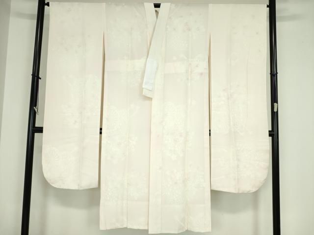 平和屋着物□振袖用長襦袢 無双仕立て 花車文 金彩 正絹 逸品