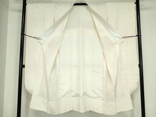 平和屋着物□振袖用長襦袢 無双仕立て 花車文 金彩 正絹 逸品