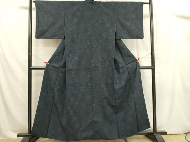 平和屋着物□結城紬 亀甲花文 正絹 逸品 DABA6713op - メルカリ