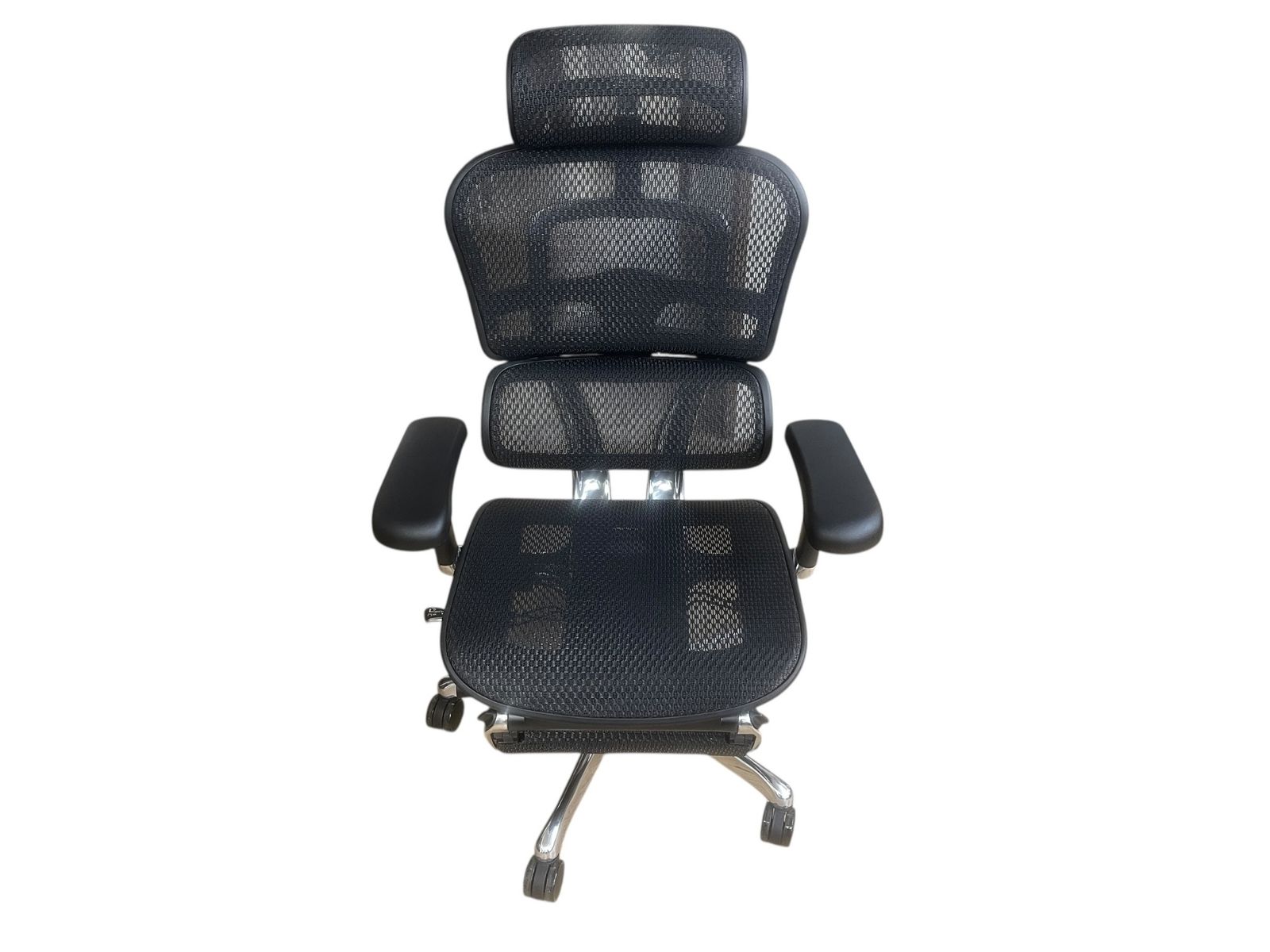 エルゴヒューマンプロ2 Ergohuman Pro 2 オットマン内蔵型 DR 高機能オフィスチェア メッシュ ブラック 人間工学設計 可動アーム 昇降リクライニング機能付き2197678 2197678