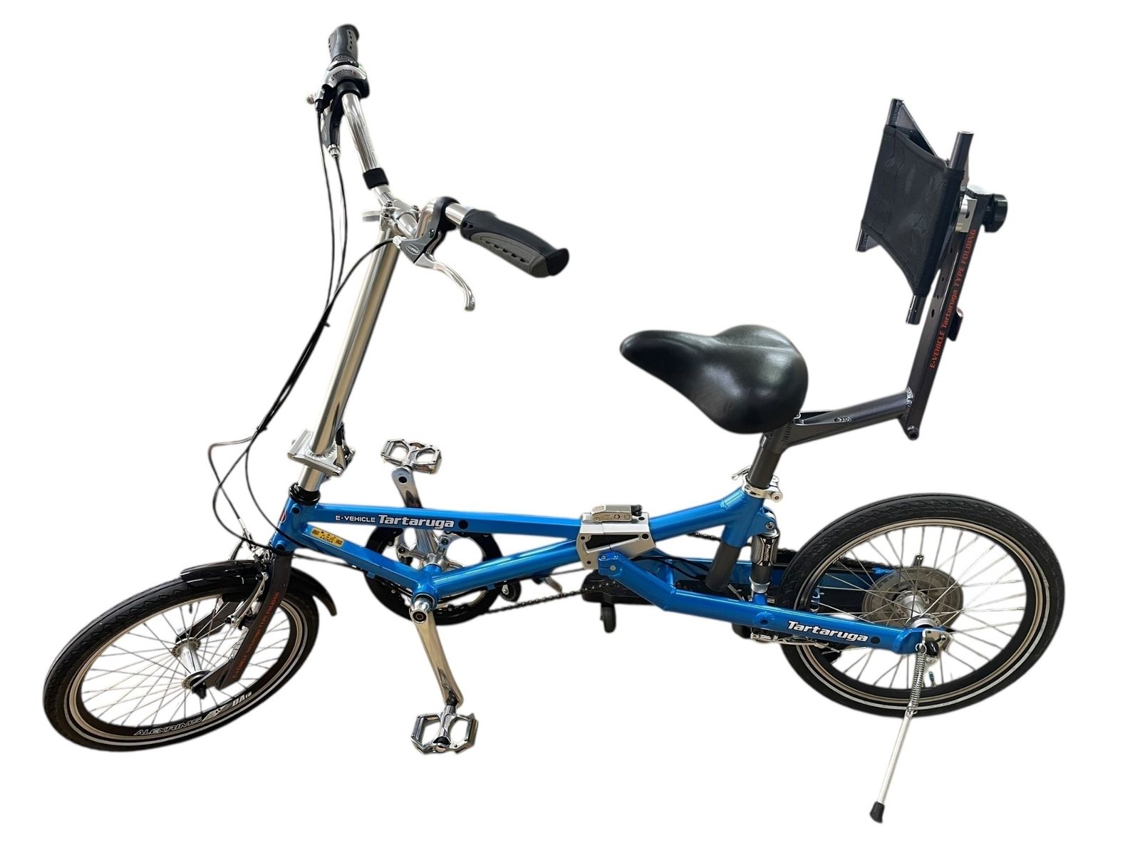 タルタルーガ TYPE-F 折りたたみ自転車 ブルー 折り畳み 小径車 本体のみ