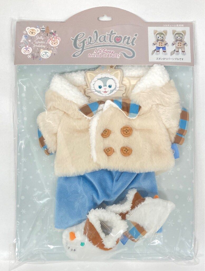 東京ディズニーシー コスチュームセット Duffy and Friends ジェラトーニ 雪だるまブーツ |Jolly Winter Holiday 2019