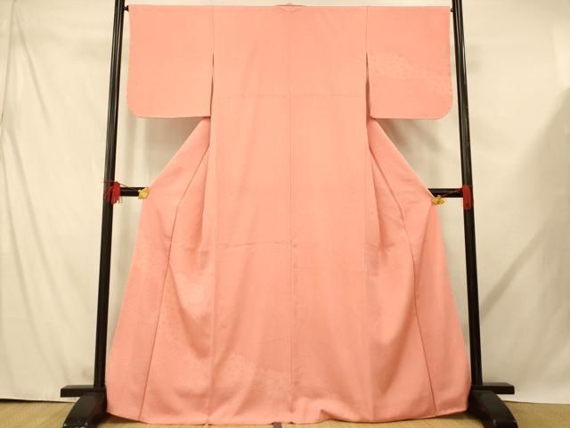 平和屋着物□伝統工芸士 関正三郎 江戸小紋 訪問着 雲取り花唐草文