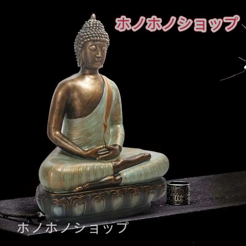 木彫 仏像 置物 厄除け 開運 インテリア - メルカリ