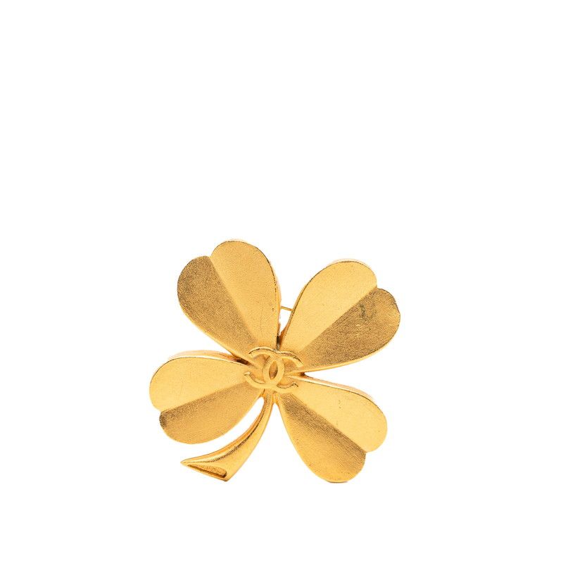 シャネル ココマーク クローバー モチーフ ゴールド メッキ レディース CHANEL 1-0247935