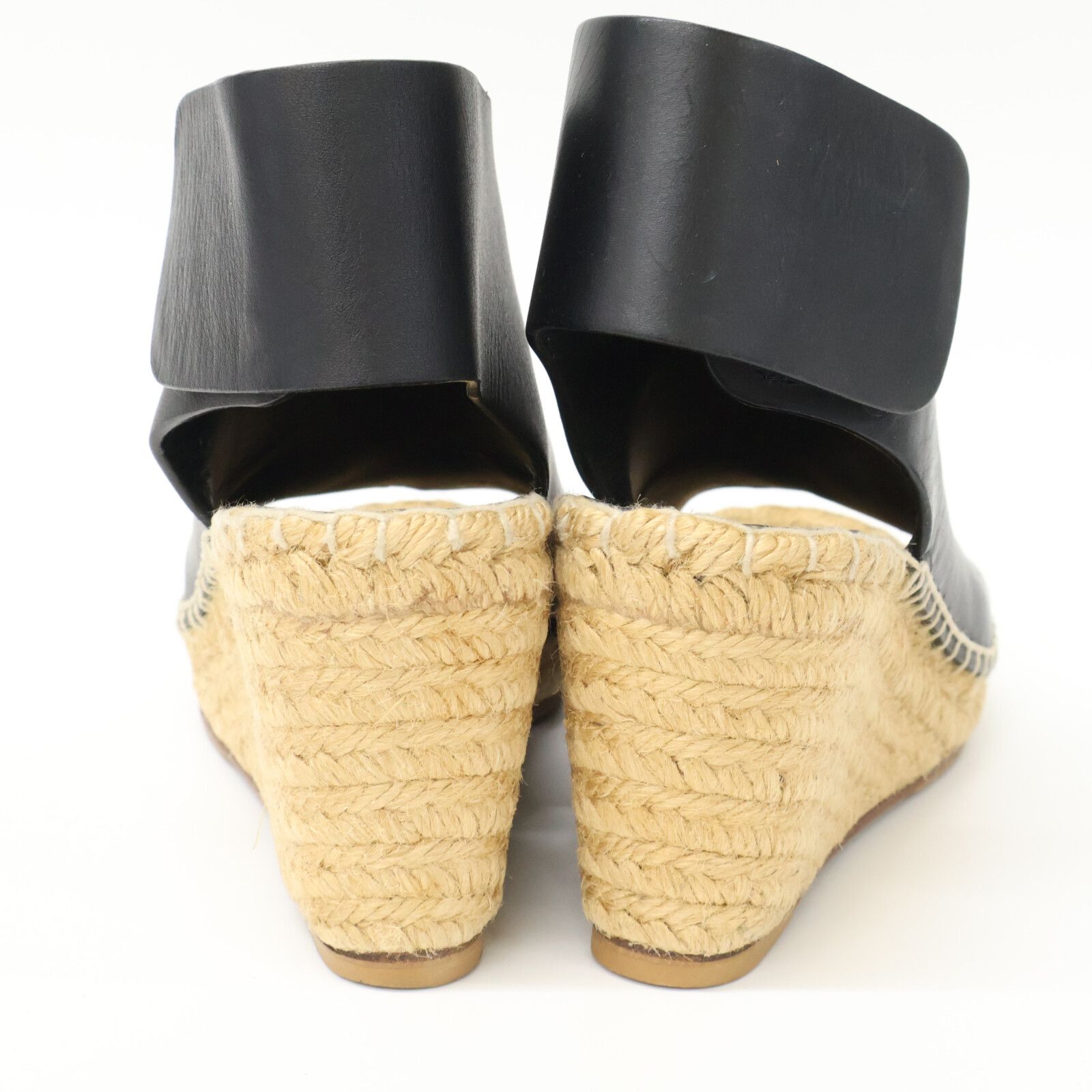 CELINE セリーヌ オープントゥ エスパドリーユ ウェッジソール