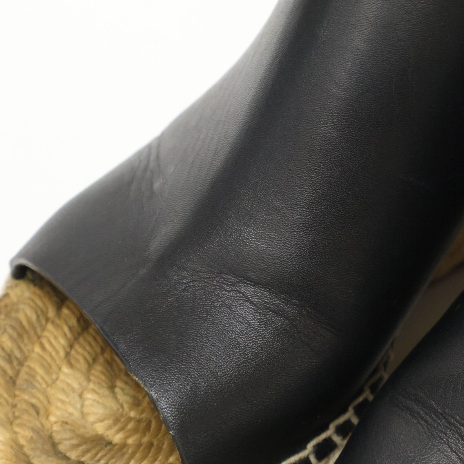 CELINE セリーヌ オープントゥ エスパドリーユ ウェッジソール