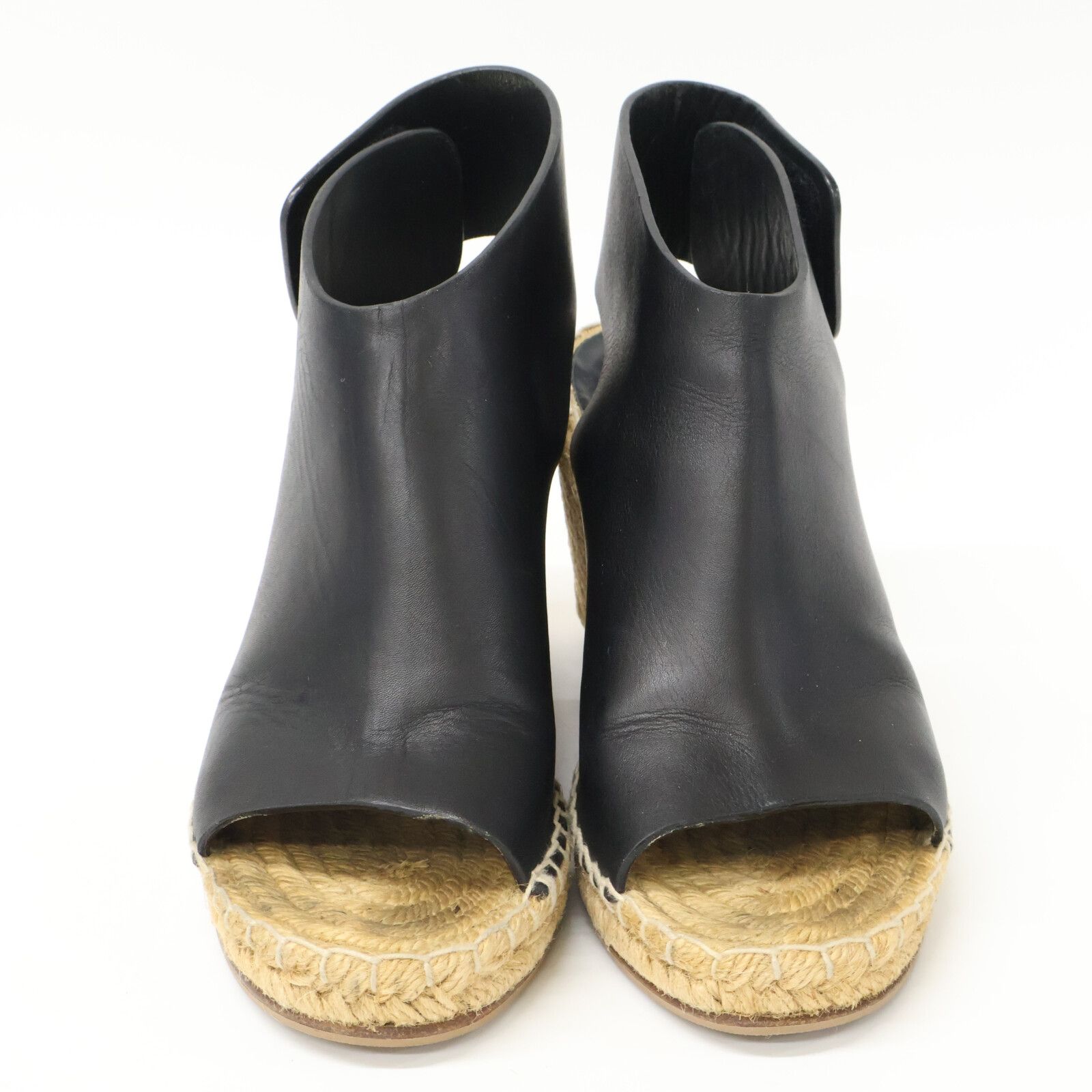 CELINE セリーヌ オープントゥ エスパドリーユ ウェッジソール