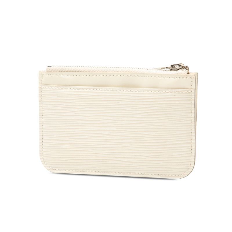 ルイ ヴィトン エピ ポシェット クレ M 6660 J ホワイト レザー レディース LOUIS VUITTON 1-0248160
