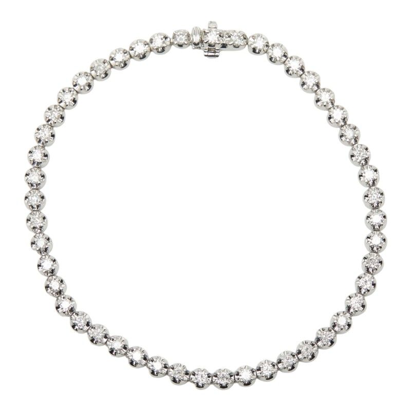 テニスブレス K 14 WG ホワイトゴールド レディース 1-0248433