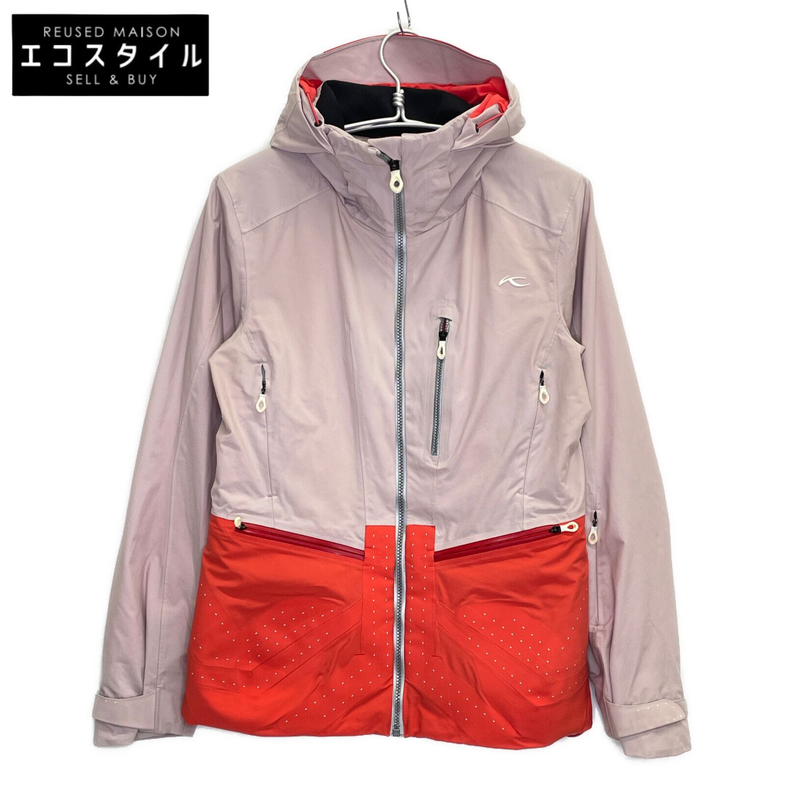 KJUS チュース ジャケット 38 ピンク オレンジ レディース KJUS チュース オレンジ×ピンク LS15-70 LADEIS FRX JACKET 38 - メルカリ