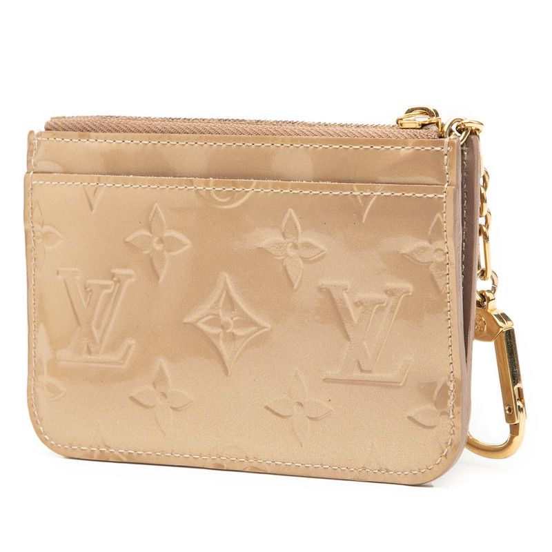ルイ ヴィトン モノグラム ヴェルニ ポシェット クレ コインケース