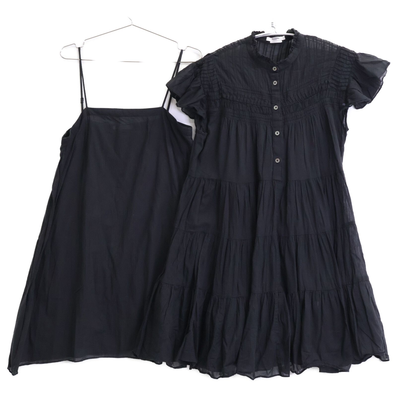 ISABEL MARANT イザベルマラン　ワンピース　BLACK 36 美品 ISABEL MARANT イザベルマラン ワンピース ブラック 36