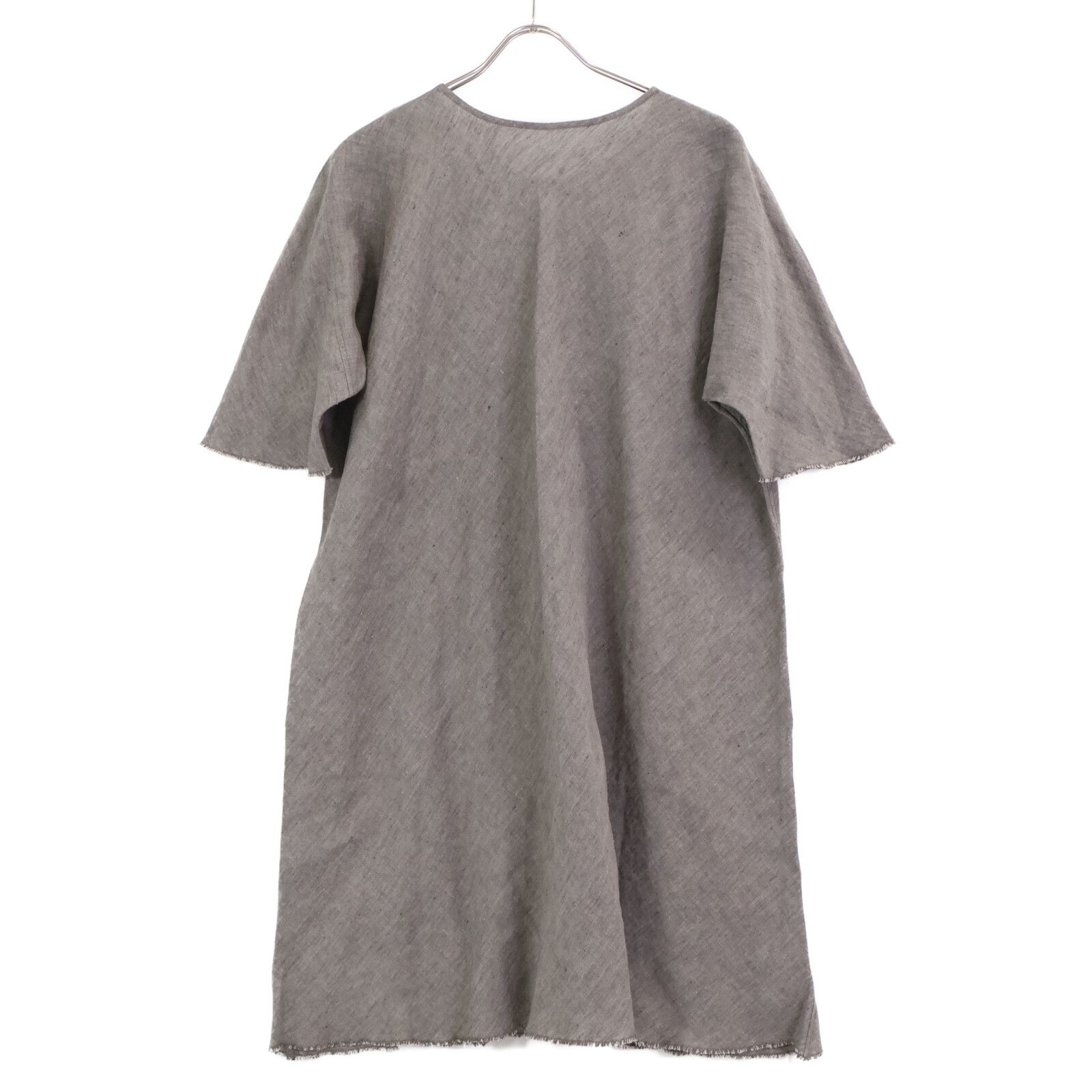 Babaghuri ババグーリ J0512FB521 ｸﾞﾚｰ ﾘﾈﾝ100 ﾁｭﾆｯｸ M - メルカリ