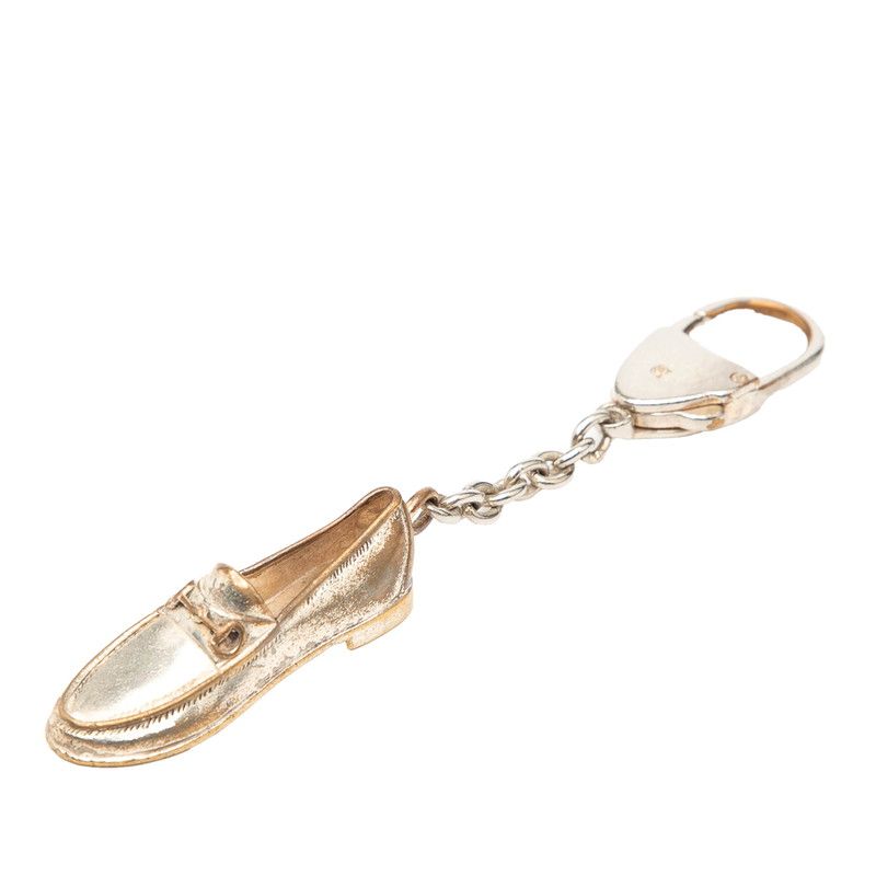 グッチ ローファー モチーフ シルバー メタル レディース GUCCI 1-0249388