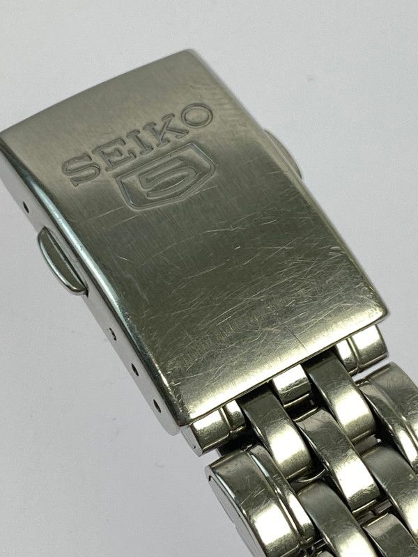  品 SEIKO セイコー SEIKO 5 SNK375K 7S26 01V0 セイコー5 自動巻き 腕時計 198 260107 kk 19 min セレモニー 自動巻き時計 腕時計(アナログ)